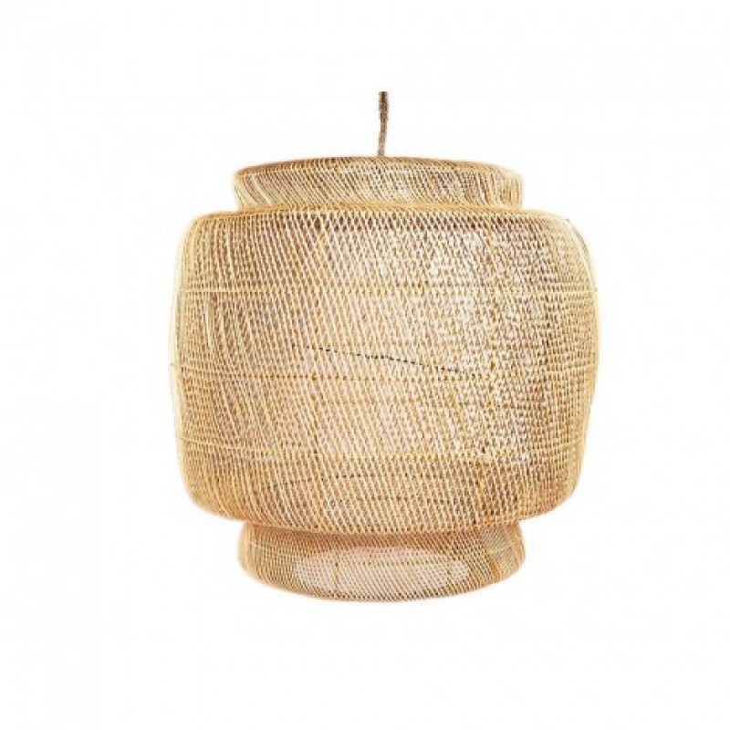 ΦΩΤΙΣΤΙΚΟ ΟΡΟΦΗΣ ΡΑΤΑΝ ΦΥΣΙΚΟ Φ 75χ95  Κωδικός Προϊόντος: 3-0125