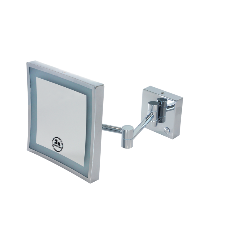 CROWN 41900-003 AMARA Επιτοίχιος στρογγυλός φωτιζόμενος led  καθρέπτης  -Διαστάσεις: 202x382x202 mm