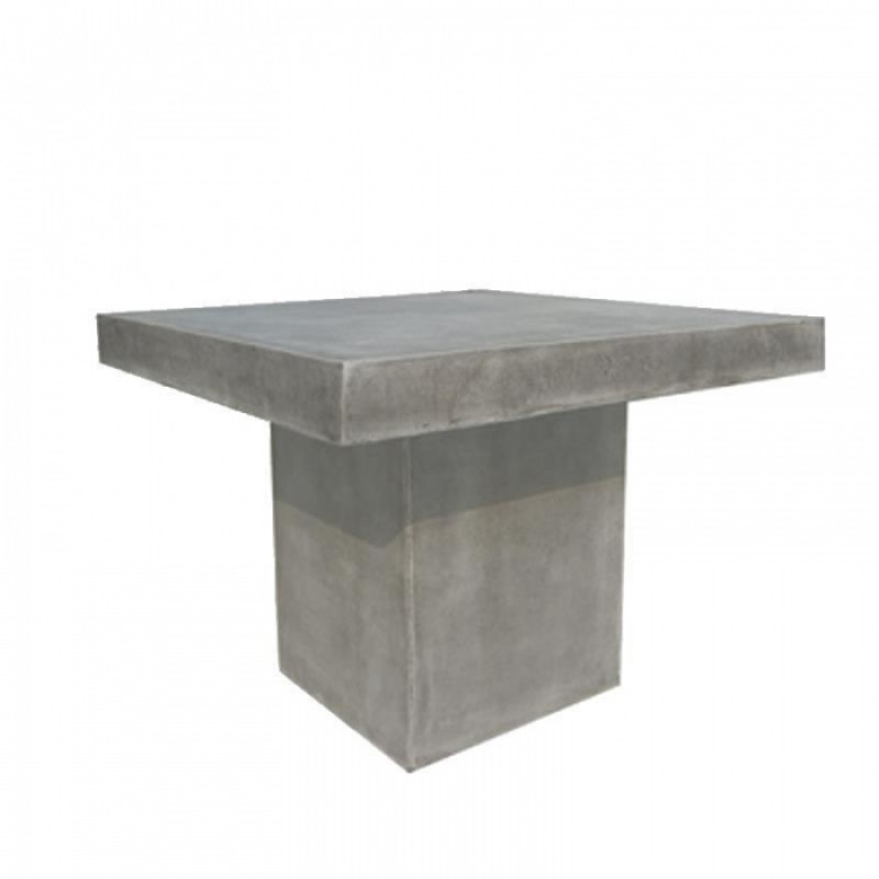 ΤΡΑΠΕΖΙ SQUΑRΕ FS336 100Χ100X75 - από τσιμεντοκονία