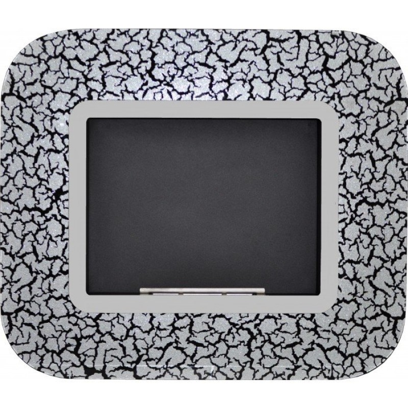 ECOHOT BIO SILVER Τζάκι-Βιοαιθανόλης Γυάλινη Κορνίζα -92Χ15,5Χ80 cm -  Θερμαντική Ικανότητα: 25τ.μ.