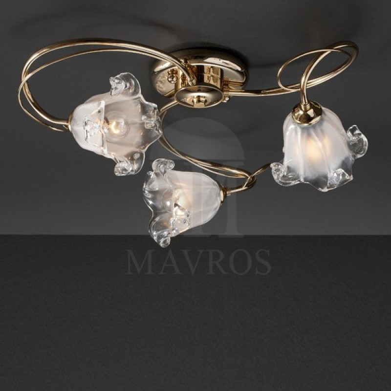 Φωτιστικό με κρύσταλλα Murano | ΝΥΜΦΑΙΟ 89509/3