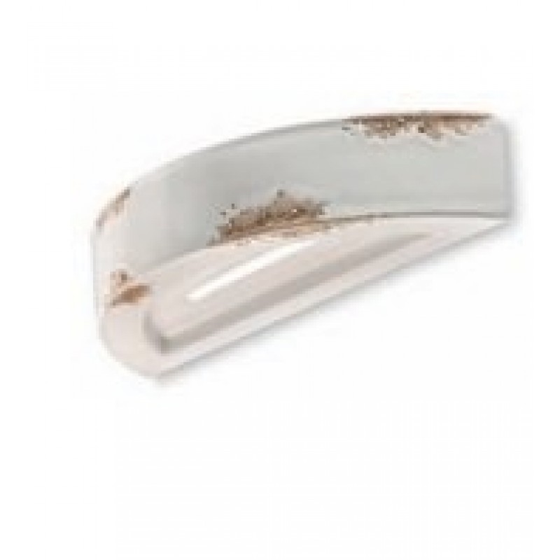 FERROLUCE C603 - Φωτιστικό απλίκα κεραμικό H 7, L 35, SP 13 cm - δυνατότητα επιλογής χρωμάτων