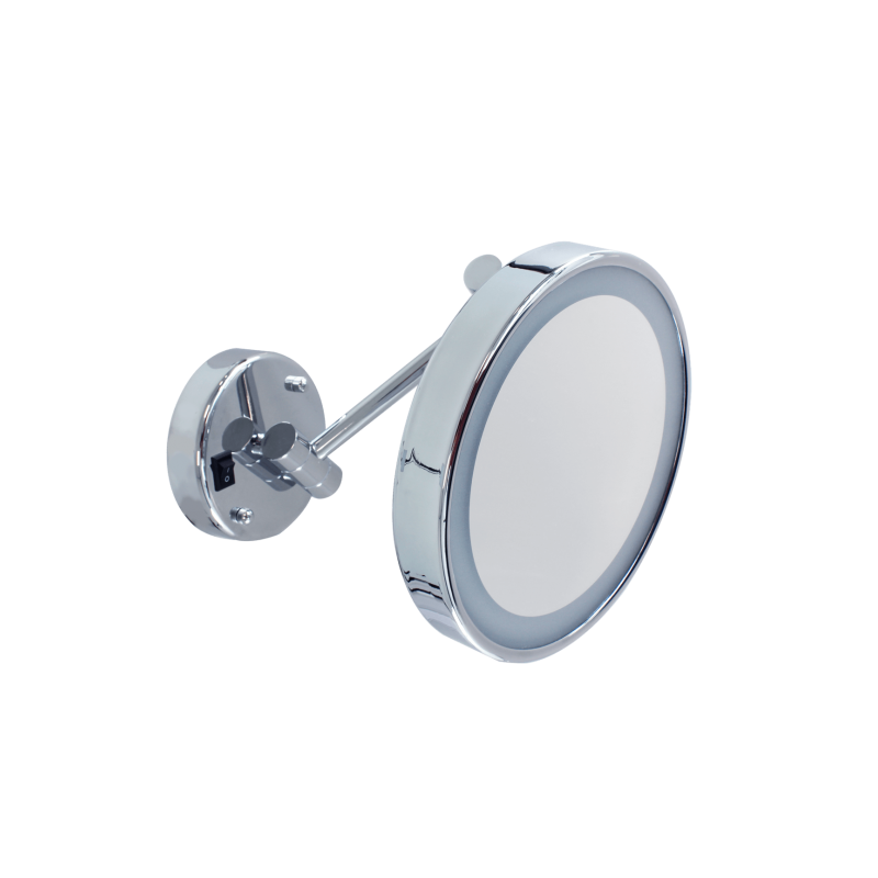 CROWN 41900-004 VIVIAN Επιτοίχιος τετράγωνος φωτιζόμενος καθρέπτης LED -  Διαστάσεις: 202x382x202 mm