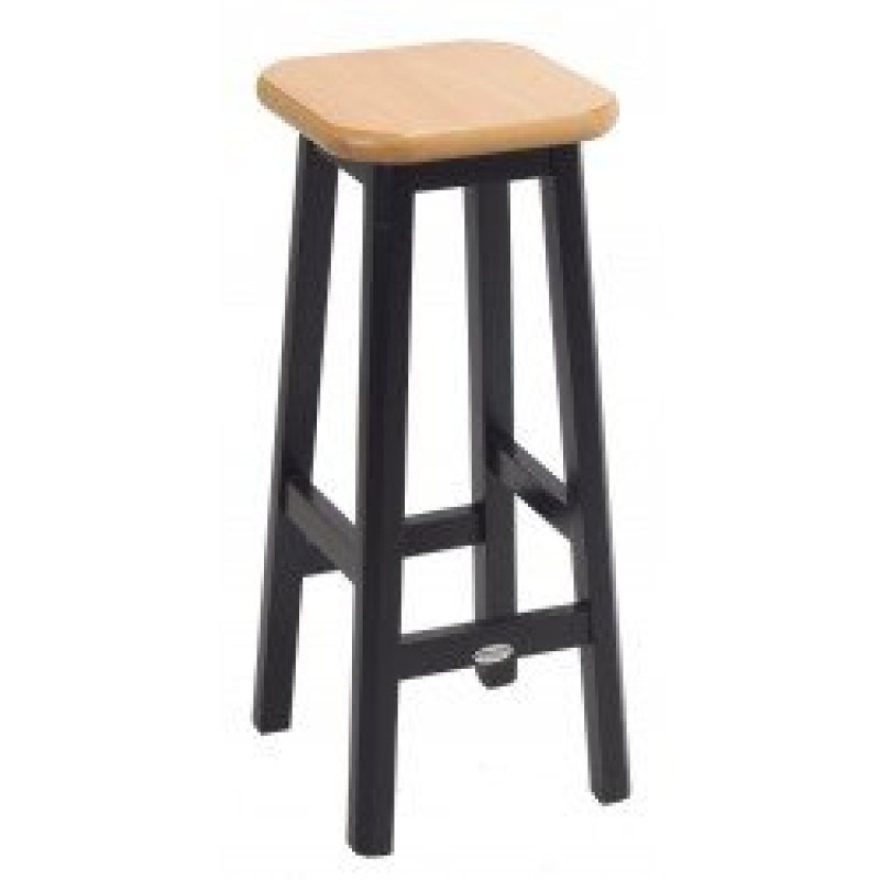 S 12 - Σκαμπό με ξύλινο πάτο Φ 35x80 cm ύψος - δυνατότητα ταπετσαρίας ή δερματίνης της επιλογής σας