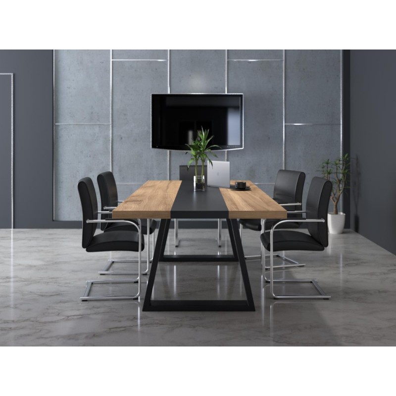 JOY 323333  - Γραφείο συνεδριάσεως με καπλαμά μελαμίνη . 200X110X75 cm