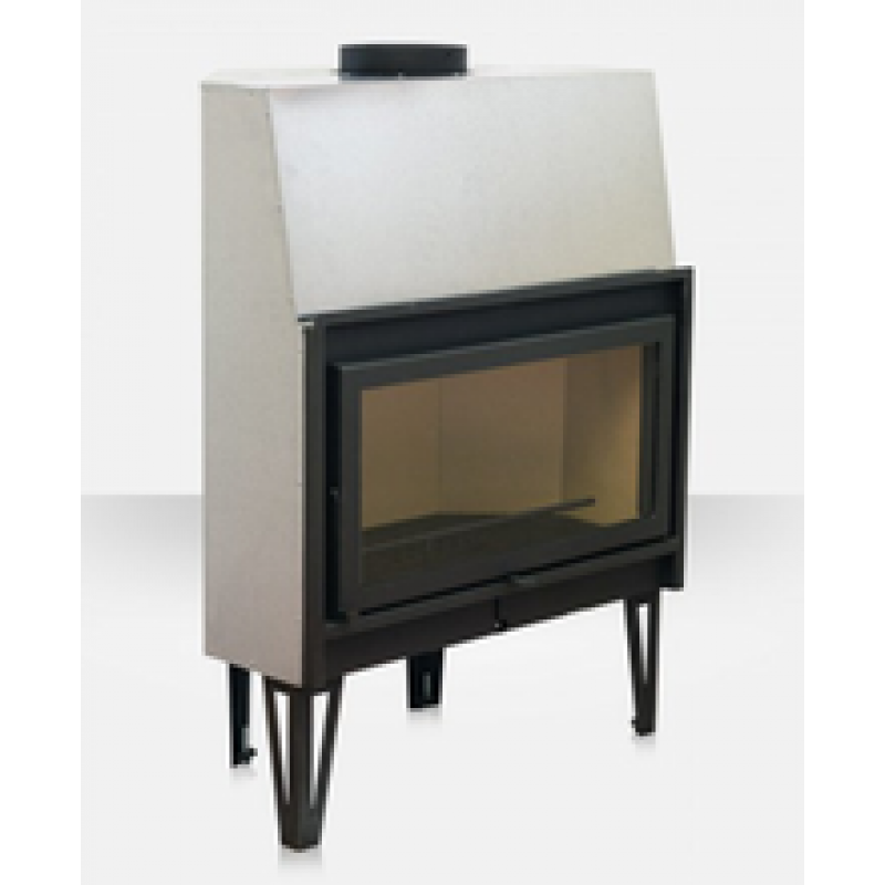 Thermozel AERO 900 (T833-AM ) 19 Kw Ενεργειακό τζάκι  ανοιγόμενη πόρτα 