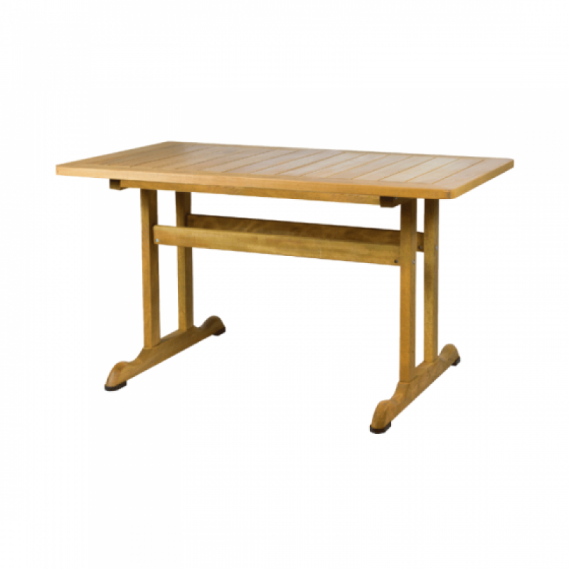 T 136- Τραπέζι επεκτεινόμενο  ξύλο οξιά εμποτισμου  120 x 80 x 75 cm