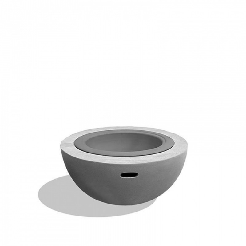 ΤΡΑΠΕΖΙ ΑΠΟ ΤΣΙΜΕΝΤΟΚΟΝΙΑ FS329 -  Μήκος: 80 cm, Πλάτος: 80 cm, Ύψος: 38 cm