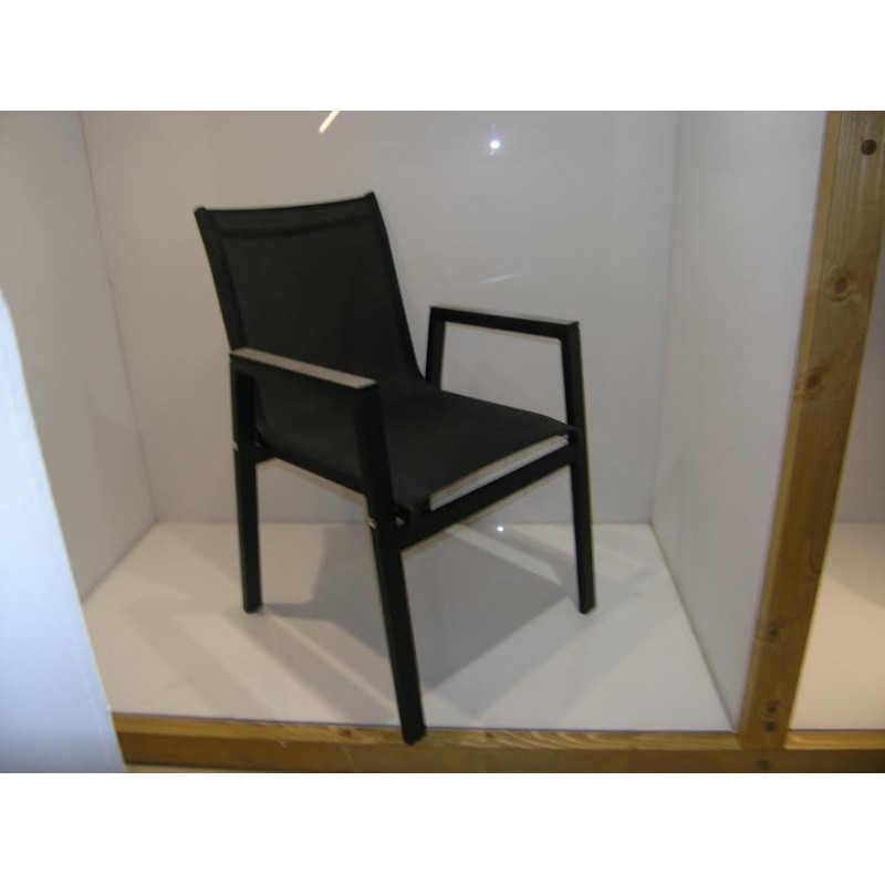 ME 73 Πολυθρόνα αλουμινίου κάθισμα από σε textline - μπράτσα απο compact επιφάνεια ΔΙΑΣΤΑΣΕΙΣ  ΥΨΟΣ: 87 ΜΗΚΟΣ: 57 ΠΛΑΤΟΣ: 59