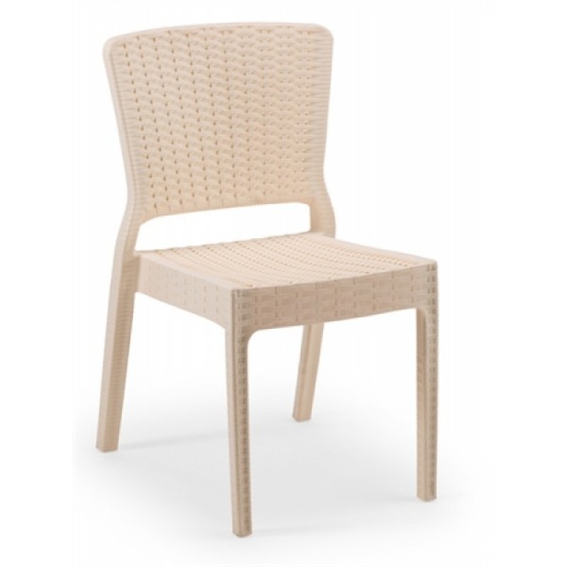 Antares Καρέκλα Μπεζ -  διαστάσεις 58x57x83cm - η τιμη αφορά 4 τμχ 