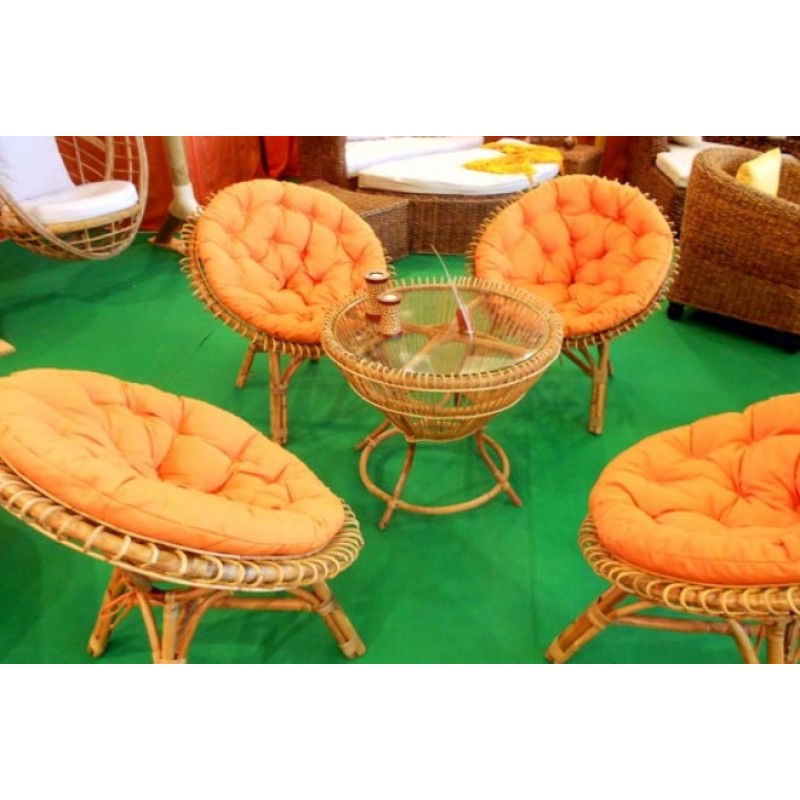 Hong Kong Set Σετ 5 τμχ  - Κατασκευή από φυσικό Bamboo