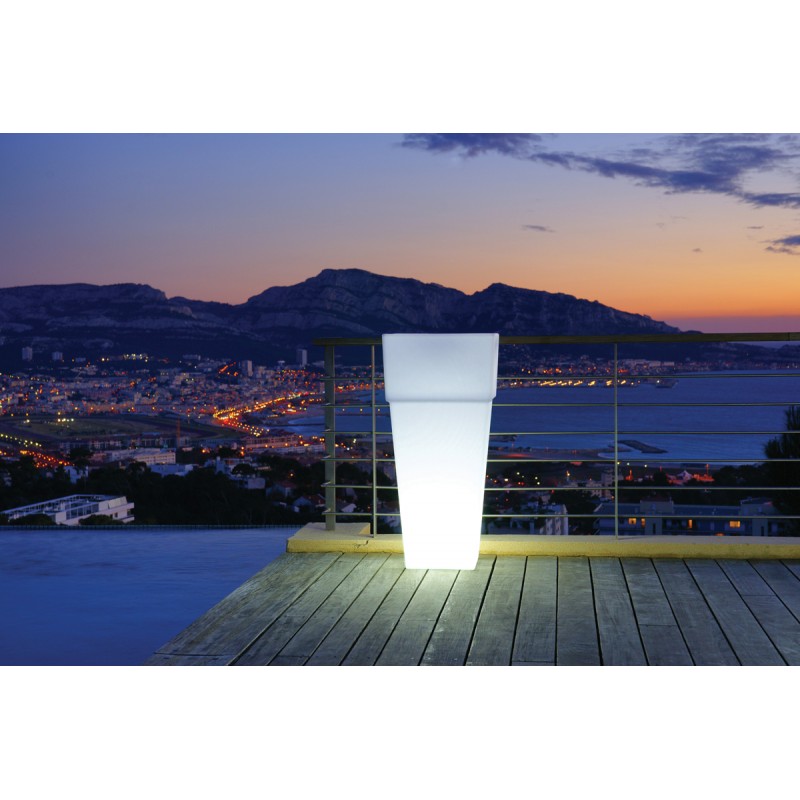 LOBBY επιδαπέδια φωτιζόμενη ενσύρματη γλάστρα