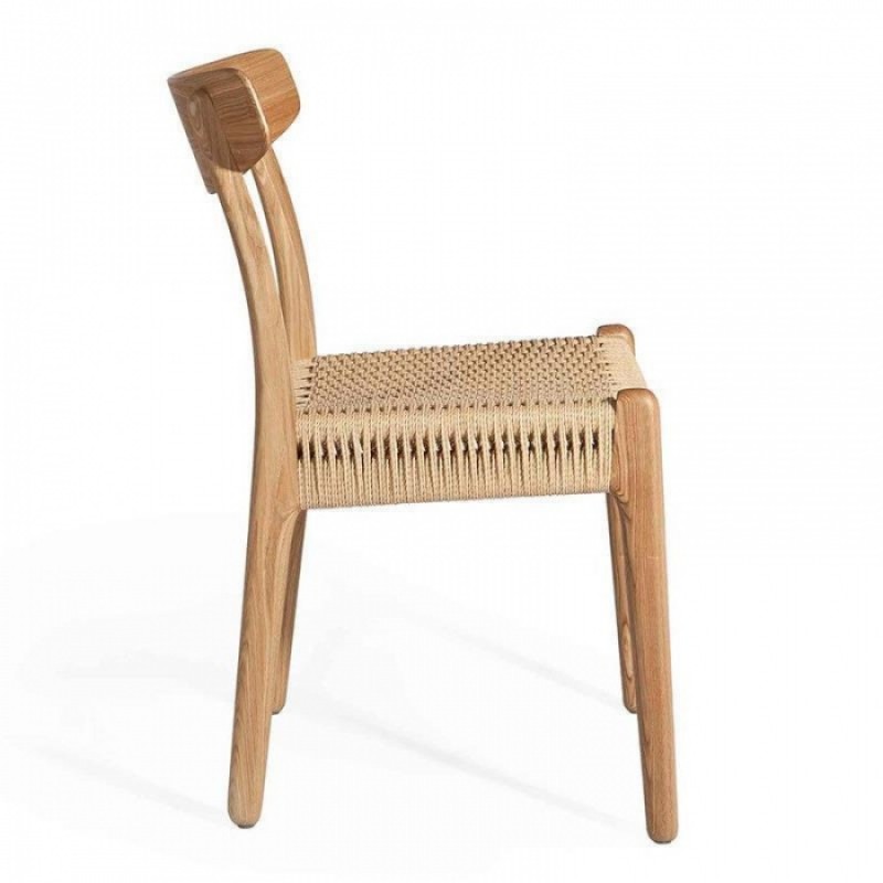 ΚΑΘΙΣΜΑ 8491 PAPERCORD  Μήκος: 51 cm, Πλάτος: 50 cm, Ύψος: 75 cm