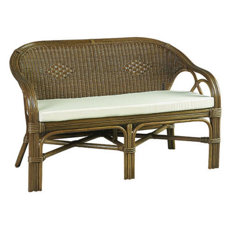 Καναπές  Bamboo διθέσιος Τίτα πλεκτός (1,25Χ0,79Χ0,63)-JKG 2065 KAN