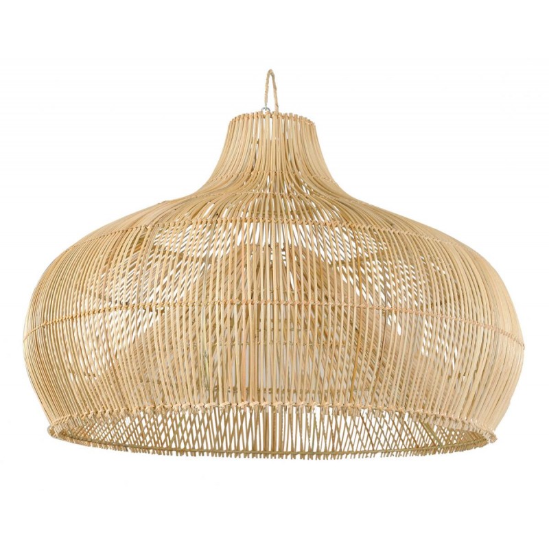 JK 401184  Φωτιστικό από φυσικό ρατταν.  Διάσταση: Φ: 0,65εκ.