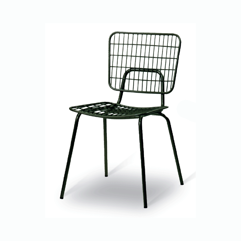 P 644  Καρέκλα μεταλλική  Υ: 83 Β: 55 Μ: 50