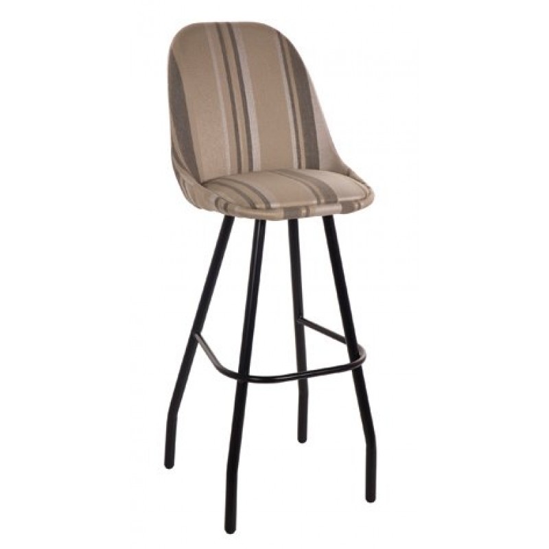 Tsouna Madi metal stool - Σκαμπό μπαρ μεταλλικό  45X50X75CM