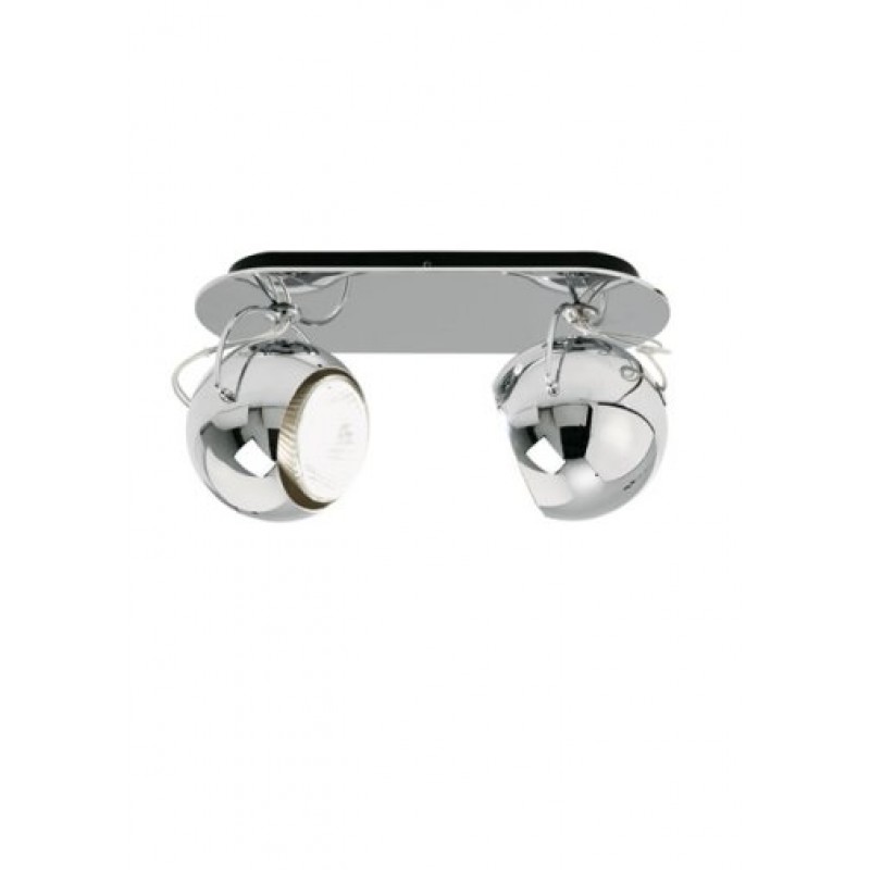 FABBIAN D57- G21 -  (Beluga Steel) Φωτιστικό εσωτερικού χώρου  κατασκευασμένο από κρύσταλλο.