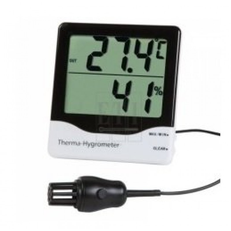 ETI 810-140 Υγρασιόμετρο-Θερμόμετρο με ακροδέκτη 3m