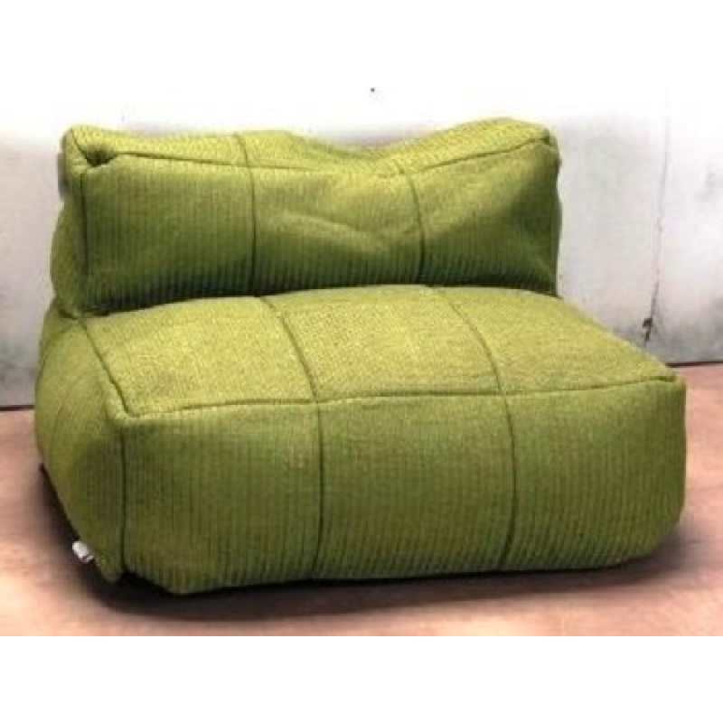 ΚΕΝΤΡΙΚΟ ΤΜΗΜΑ ΚΑΝΑΠΕ ΠΟΥΦ ΠΡΑΣΙΝΟ ΑΔΙΑΒΡΟΧΟ ΠΑΝΙ  Διαστάσεις: 90x87x64 Κωδικός: 2422010