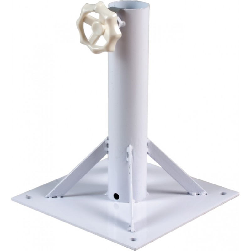 Βάση Φλάτζα 25 εκ Χ 25 εκ Βιδωτή Φ 6 Για Αξονες 45-54mm   (Chanos S.A) (SO-4056)