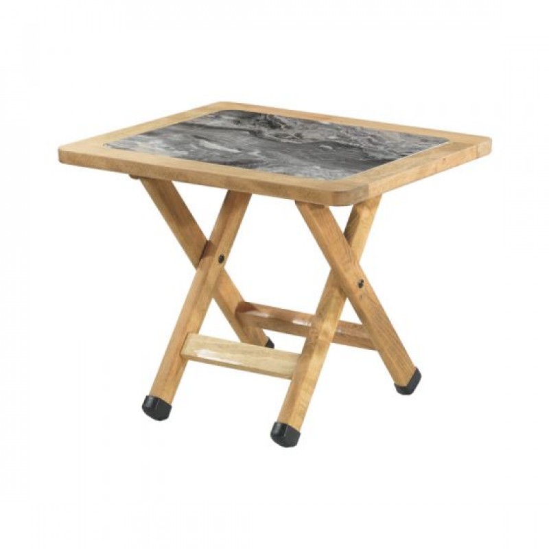 Χαμηλό Ξύλινο Τραπέζι - T 138 CX  Πλάτος	45 εκ. Μήκος	55 εκ. ύψος 45 εκ