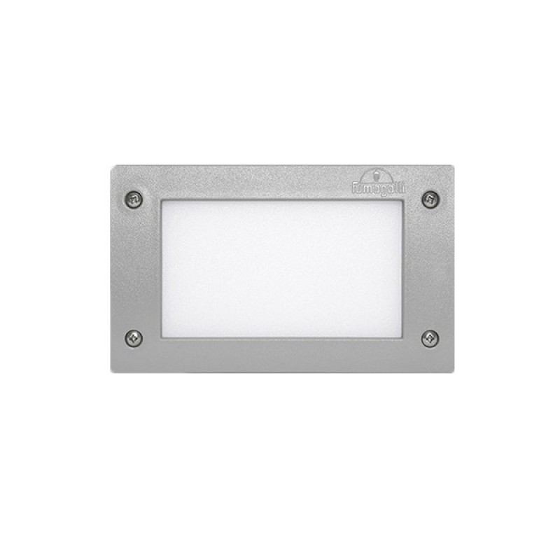 Φωτιστικό Εξωτερικού Χώρου Χωνευτό Σποτ GX53 Γκρι Leti 200 Fumagalli