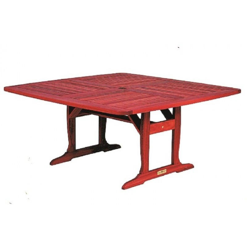 Piper Madison - Τραπέζι τετράγωνο σταθερό 154χ154x70 cm - ξύλο JARRAH Piper Madison - Τραπέζι τετράγωνο σταθερό 154χ154x70 cm - ξύλο JARRAH