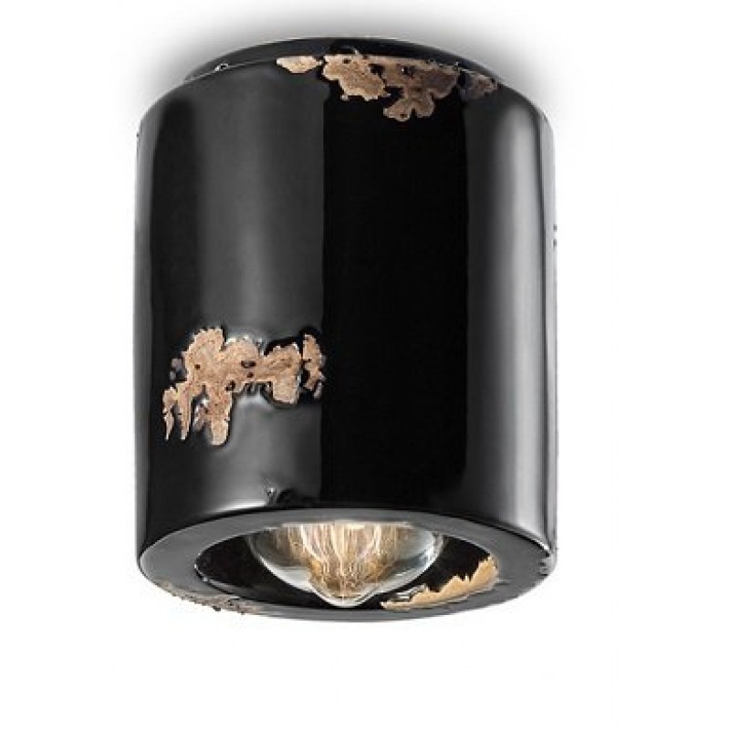 FERROLUCE C986 - Φωτιστικό οροφής κεραμικό  Ø 12,5, H 15 cm   δυνατότητα επιλογής χρωμάτων