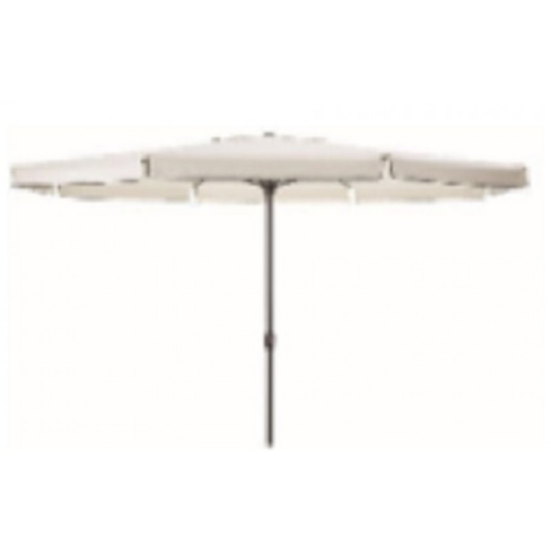 Chan 1961 - ΟΜΠΡΕΛΑΑ ΚΗΠΟΥ 4μ , ΣΤΡΟΓΓΥΛΗ ΜΕ ΜΑΝΙΒΕΛΑ , ΑΞΟΝΑΣ ΑΛΟΥΜΙΝΙΟΥ  ΧΡΩΜΑ ΜΠΕΖ