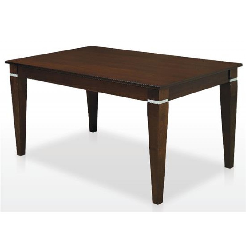 Biotrap Τραπέζι Τραπεζαρίας Επεκτεινόμενο 307 Καρυδί 150(43)*90*76 cm