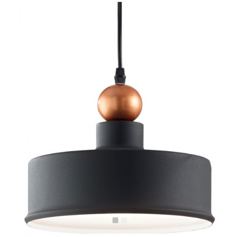 IDEAL LUX ΦΩΤΙΣΤΙΚΟ ΟΡΟΦΗΣ ΜΕΤΑΛΛΙΚΟ ΜΑΥΡΟ TRIADE-2 SP1 221489
