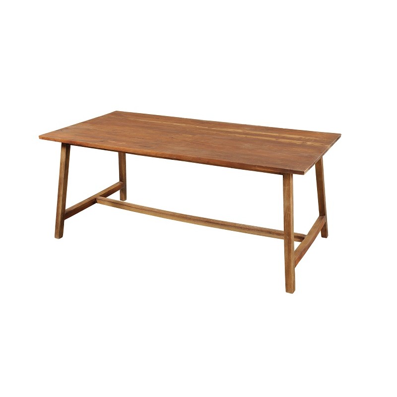 Τραπέζι 1,80X0,90χ0,75 cm  χειροποίητο ξύλινο recycled σε natural rustic απόχρωση. JKG  132292