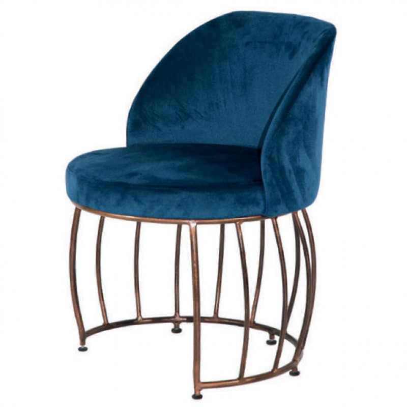 Pm 25 - Μεταλλική πολυθρόνα H 73 - D 53 - L 52