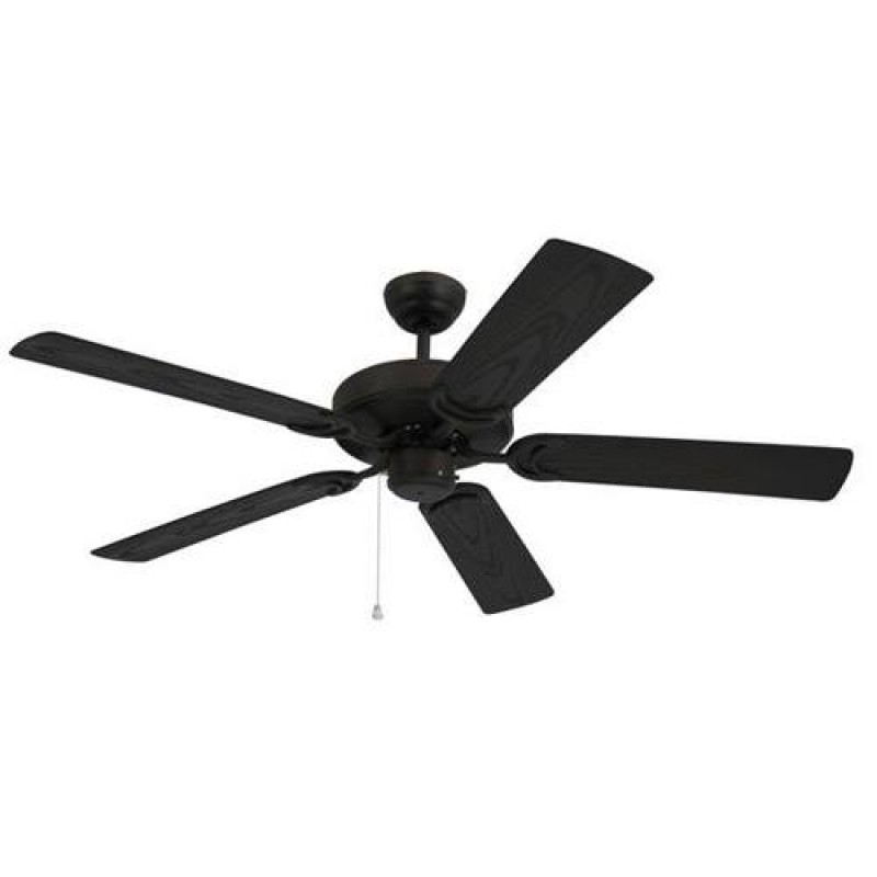 PATIO RUBBED BRONZE - Ανεμιστήρας εξωτερικού χώρου   5 πλαστικά πτερύγια σε rubbed bronze χρωματισμό