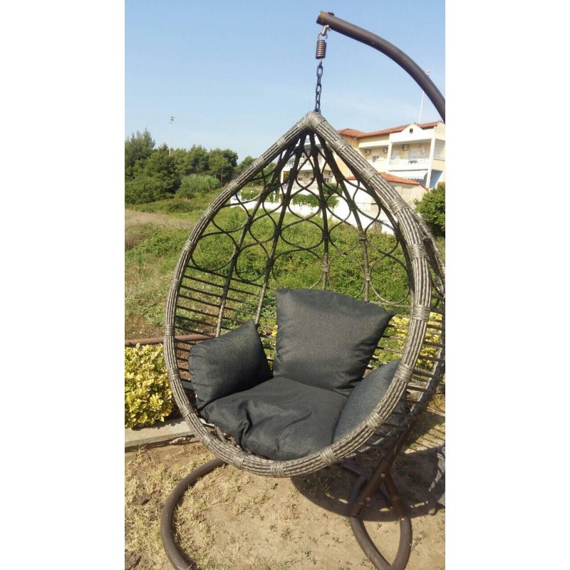 BL 5180 G  ΚΟΥΝΙΑ ΚΡΕΜΑΣΤΗ WICKER ME ΒΑΣΗ