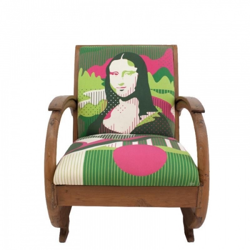 ΠΟΛΥΘΡΟΝΑ MONA LISA TEAK Μήκος: 73 cm, Πλάτος: 60 cm, Ύψος: 70 cm