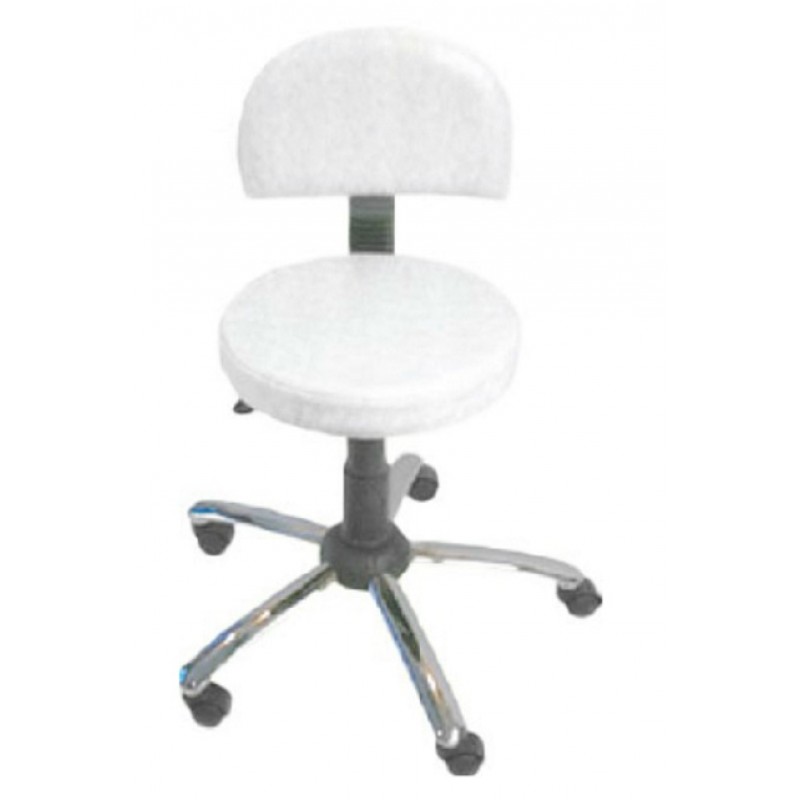 Σκαμπό Κύκλος με Πλάτη 10817