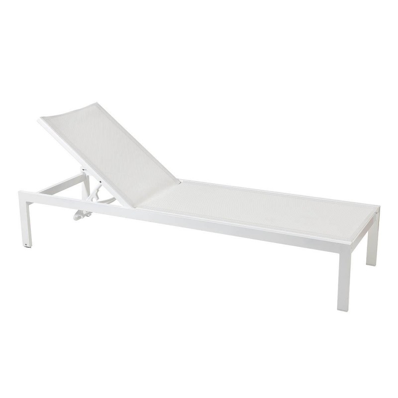 ΒΤΖΑ Σίφνος -(Κωδικός 257) Ξαπλώστρα με σκελετό αλουμινίου - ύφασμα διάτρητο επικάλυψη από PVC 4X4 690gr/m2  198Χ65Χ36Η cm