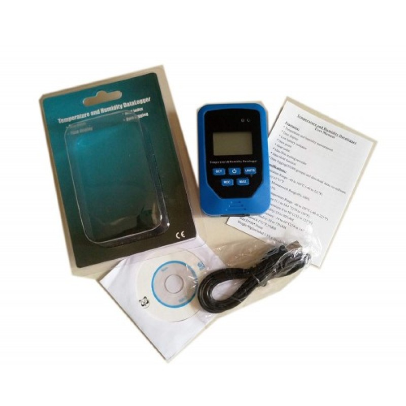 TL505: Καταγραφικό θερμοκρασίας & υγρασίας USB