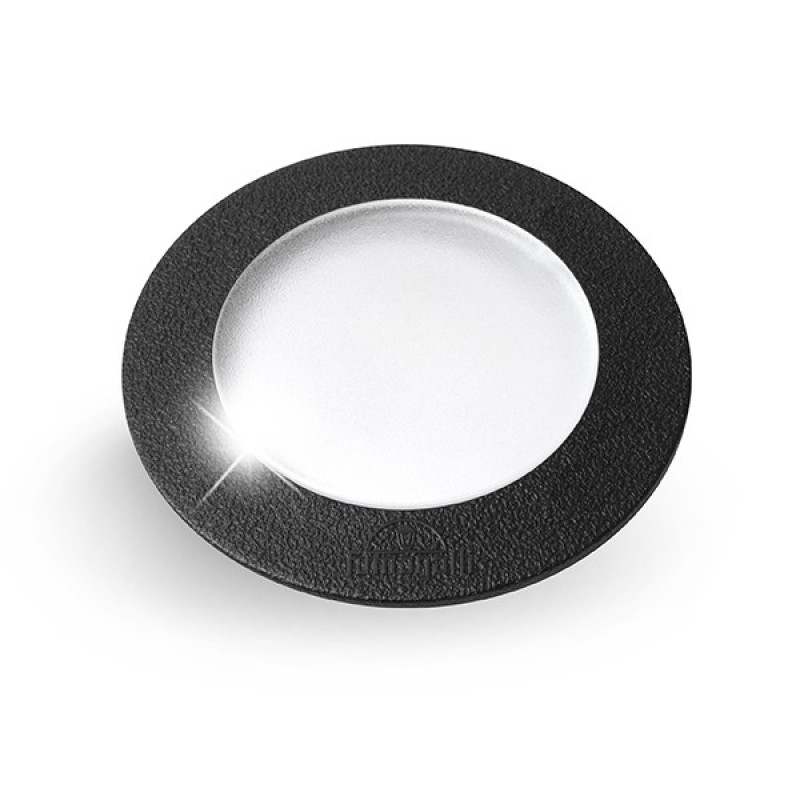 Φωτιστικό Εξωτερικού Χώρου Χωνευτό Σποτ Δαπέδου GU10 Μαύρο Ceci 90 Fumagalli