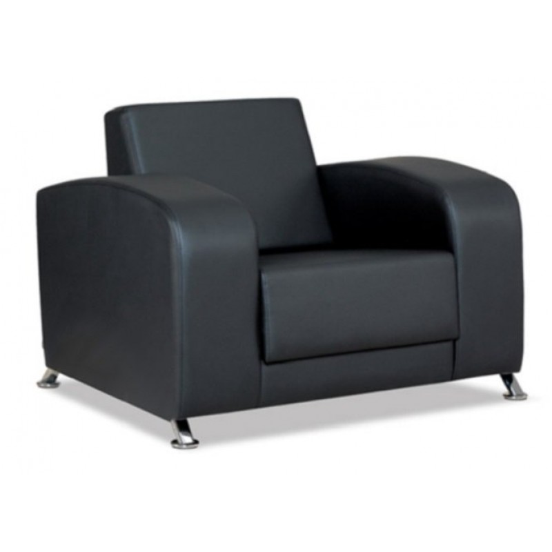 Thesis Modi Επαγγελματική Πολυθρόνα μαύρη δερματίνη  55*58*88cm 
