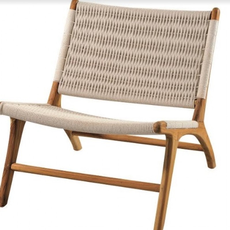 Καρέκλα lounge  65×77×70H - JK 18409