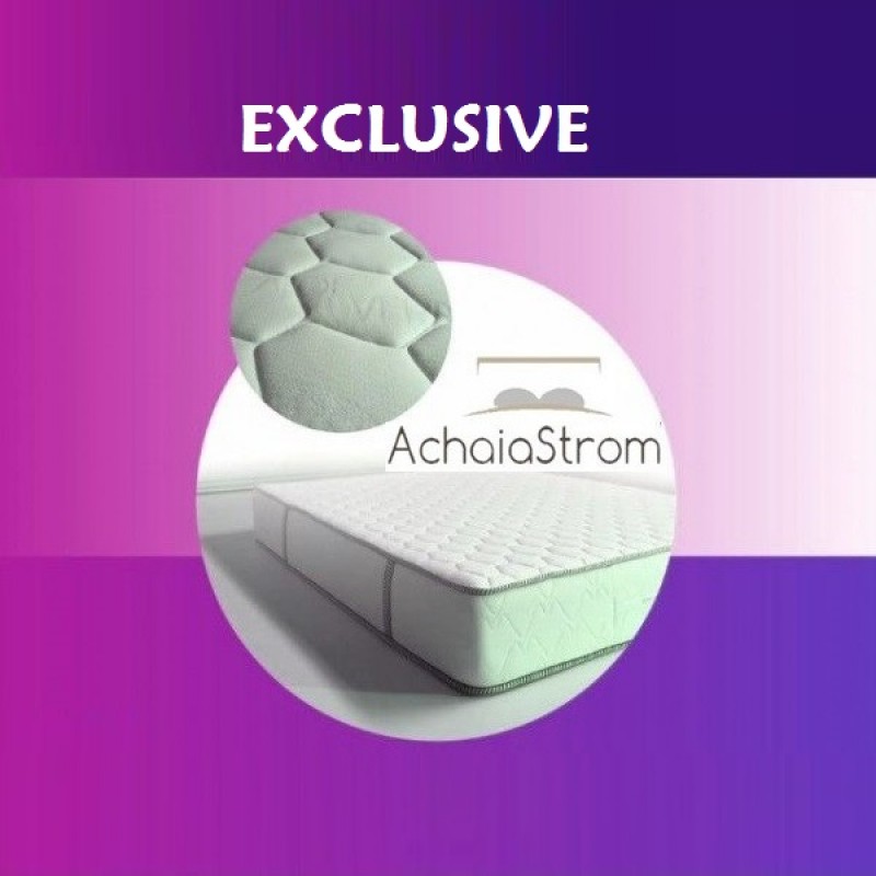 Στρώμα Achaia Strom Exclusive με 100% Latex ημίδιπλο 120x200x20cm