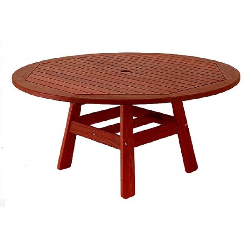 Piper derby 150 - Τραπέζι στρογγυλό σταθερό 150χ70 cm - ξύλο JARRAH Piper derby 150 - Τραπέζι στρογγυλό σταθερό 150χ70 cm - ξύλο JARRAH