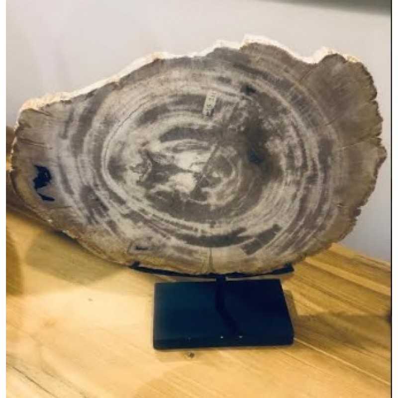 SLICE DECO ON STAND (132924) Ξύλινο διακοσμητικό. Διάσταση προϊόντος: 20 Χ 10 Χ 40H εκ.