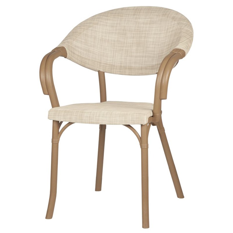 Flash-N (101010266)  στοιβαζόμενη πολυθρόνα Wood 57x53x83 CM / 4,50 KG