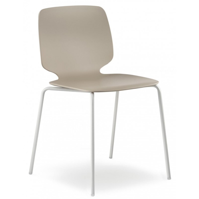 Pedrali  Babila 2730 Καρέκλα με τεχνοπολυμέριο και μεταλλικά πόδια ( δυνατότητα επιλογής χρωμάτων)