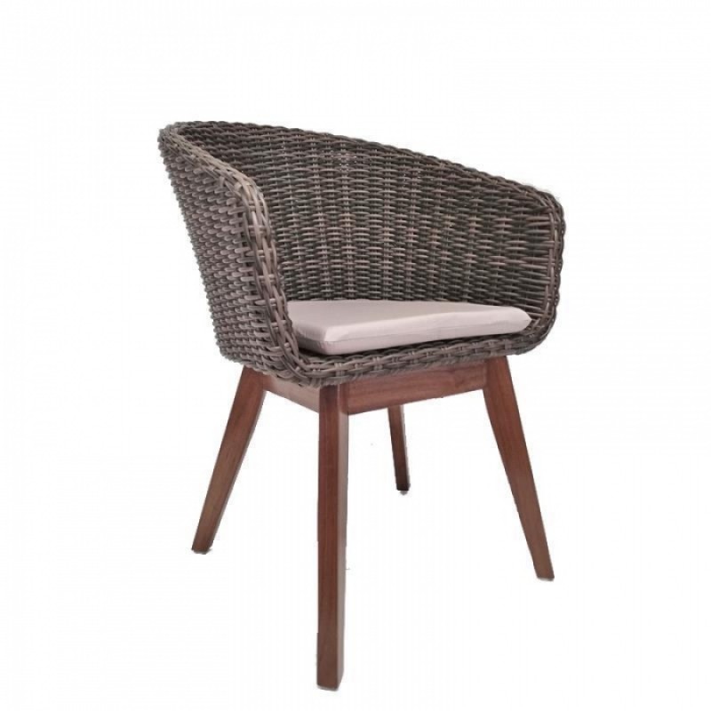 ΠΟΛΥΘΡΟΝΑ RΟDΟS RΕΗΑU RΑΤΤΑΝ ΜΕ ΜΑΞΙΛΑΡΙ - Μήκος: 55 cm, Πλάτος: 60 cm, Ύψος: 85 cm