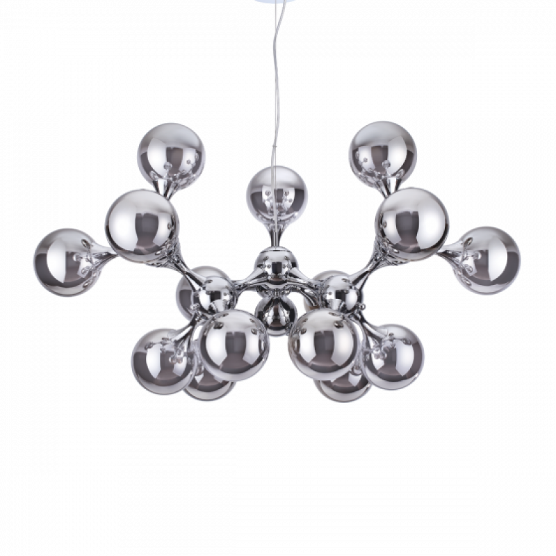 IDEAL LUX 15ΦΩΤΟ ΦΩΤΙΣΤΙΚΟ ΟΡΟΦΗΣ ΧΡΩΜΙΟ NODI CROMO SP15 200491